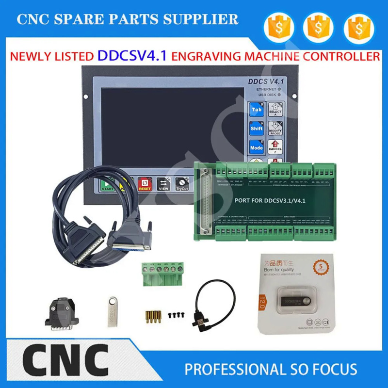 Ddcs V4.1 4 Axis Cnc Offline Controller - L'ultimo aggiornamento DDCSV3.1 del controller di