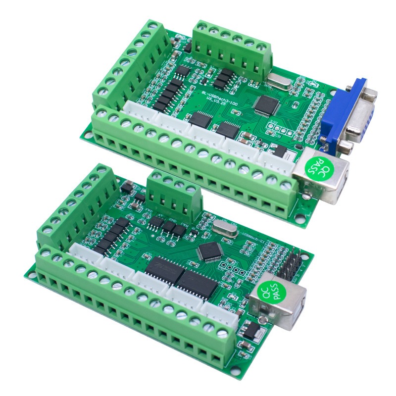 5 Axis Cnc Breakout Board Interface Mach3 - 1 Pz Scheda Driver Motore CNC
