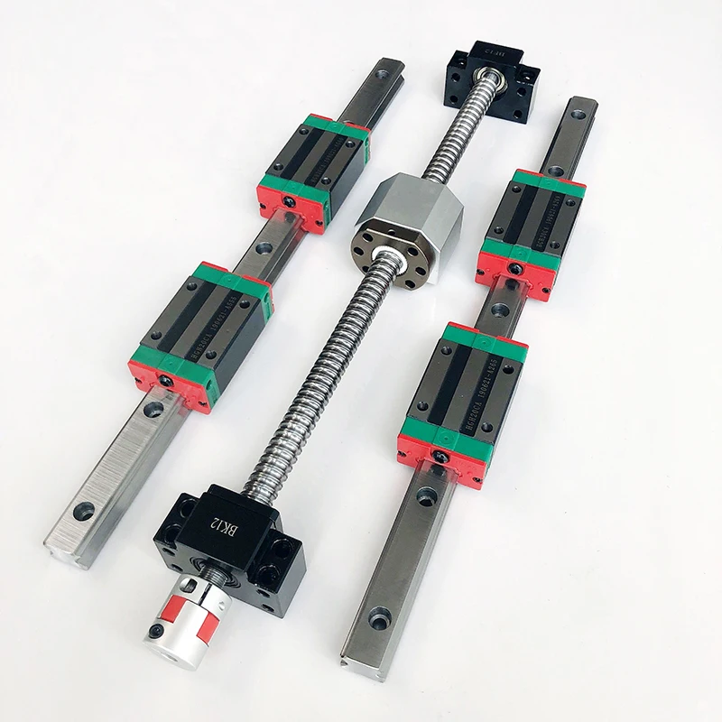 Hgr20 Linear Guide Rail Ballscrew Set - 2 set di guide lineari HGR20