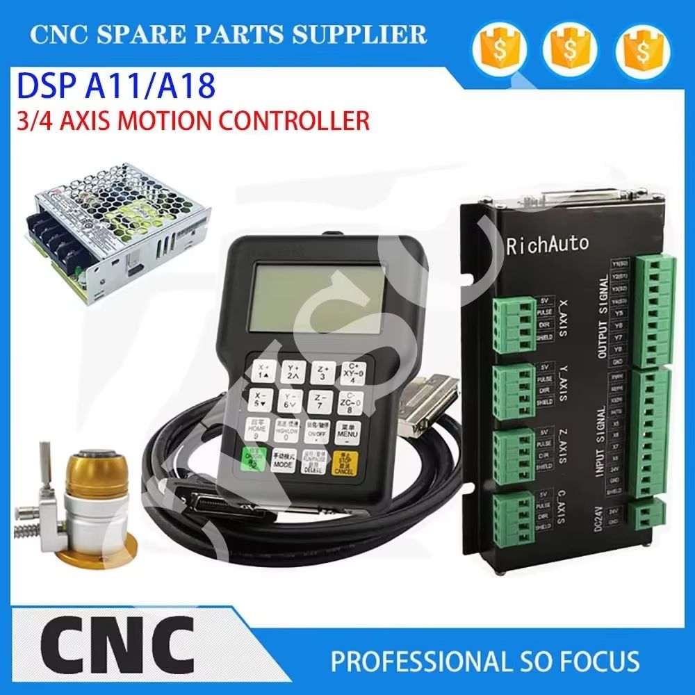 Richauto A11 Dsp Controller 3 Axis - Controller di movimento per macchine utensili
