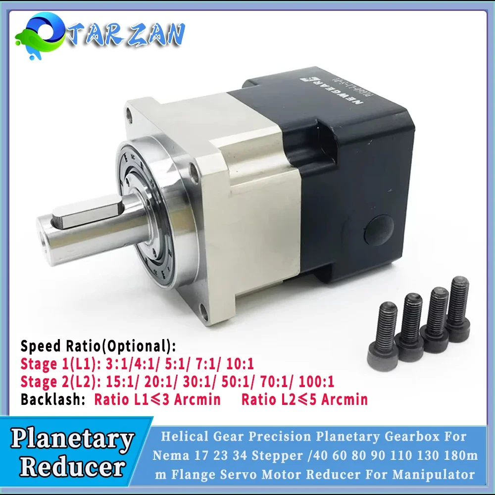 Planetary Gearbox Reducer Nema 23 34 - Ingranaggio elicoidale Nema23/Nema 34 Rapporto cambio