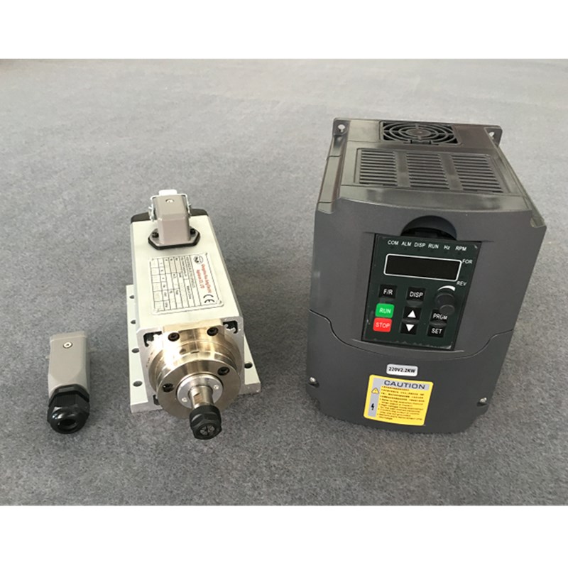 Er20 Collet Chuck Spindle Motor 220V - Mandrino 3KW 220V Raffreddato ad Aria
