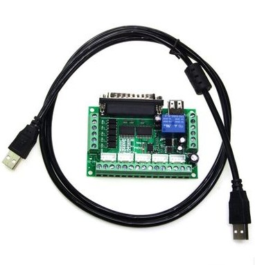 5 Axis Cnc Breakout Board Interface Mach3 - 1 pcs Nuova Interfaccia MACH3 5