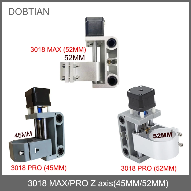 Cnc 3018 Pro Max Metal - Supporto per Motore Mandrino Asse Z