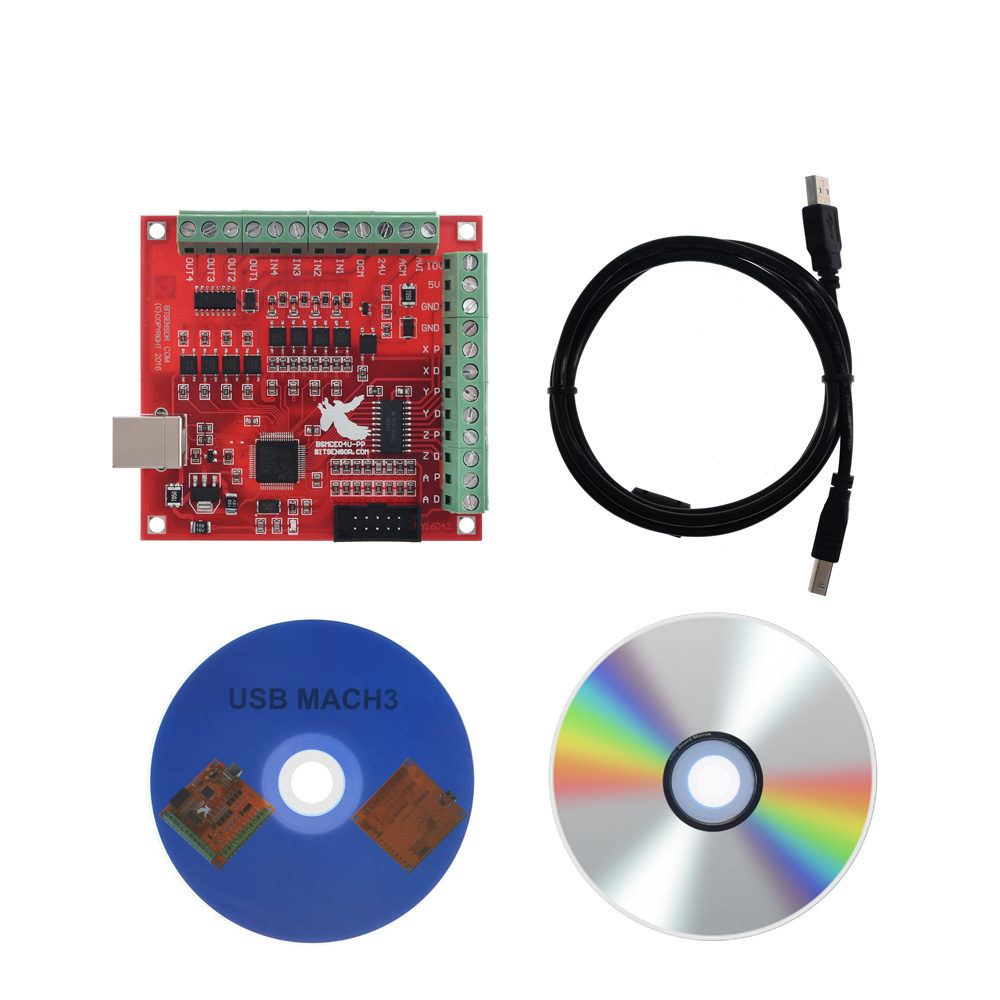 Mach3 Usb Cnc Controller 4 Axis 100Khz - Scheda Controller CNC USB MACH3 4
