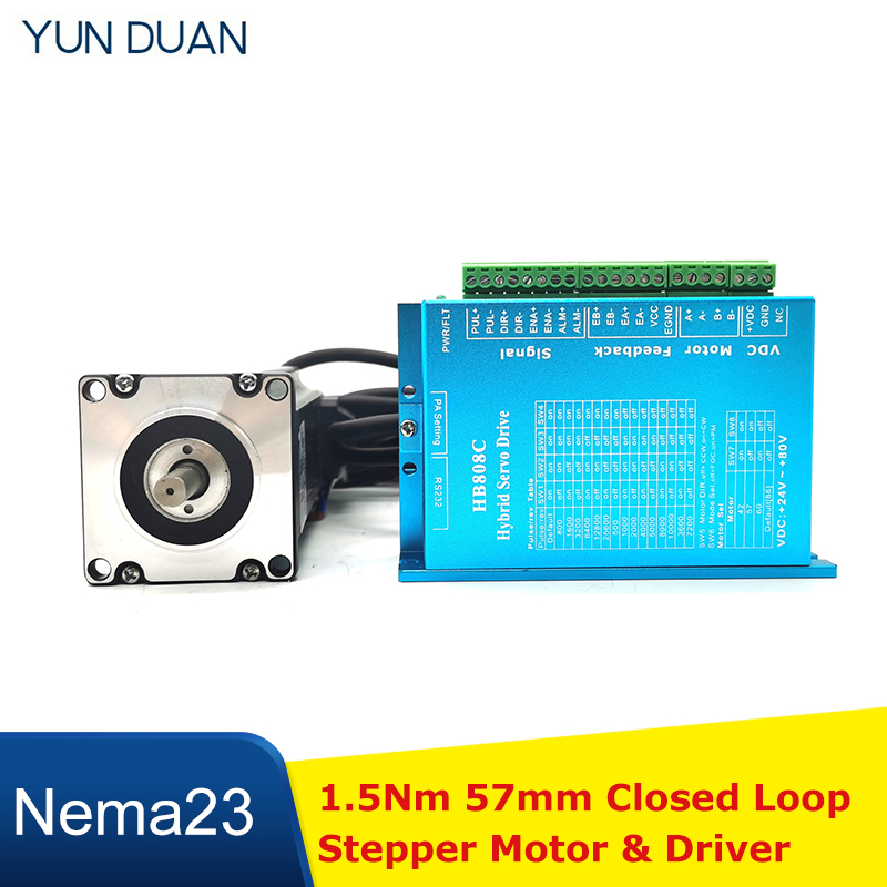 Nema 23 Closed Loop Stepper Motor Driver Kit - Driver motore passo-passo ad anello chiuso