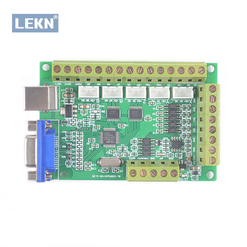 5 Axis Cnc Breakout Board Interface Mach3 - MACH3 bordo di sblocco, Porta USB,