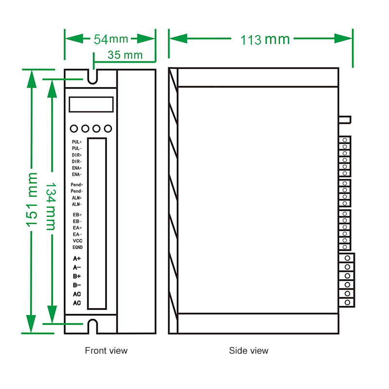 Servomotore ibrido HBS860H Dri - Hybrid Servo Driver Nema 34 8.5Nm recensione e prezzo