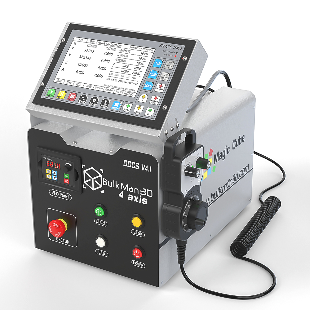 BulkMan3D 1500x1500 OX MAN CNC - Ddcs V4.1 4 Axis Cnc Offline Controller recensione e prezzo