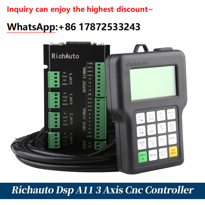 Controller CNC a 3 assi Richau - Richauto A11 Dsp Controller 3 Axis recensione e prezzo