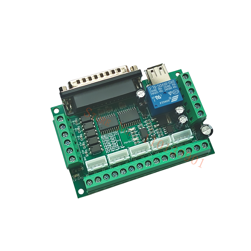 1pc 5 Assi CNC Breakout Scheda - 5 Axis Cnc Breakout Board Interface Mach3 recensione e prezzo