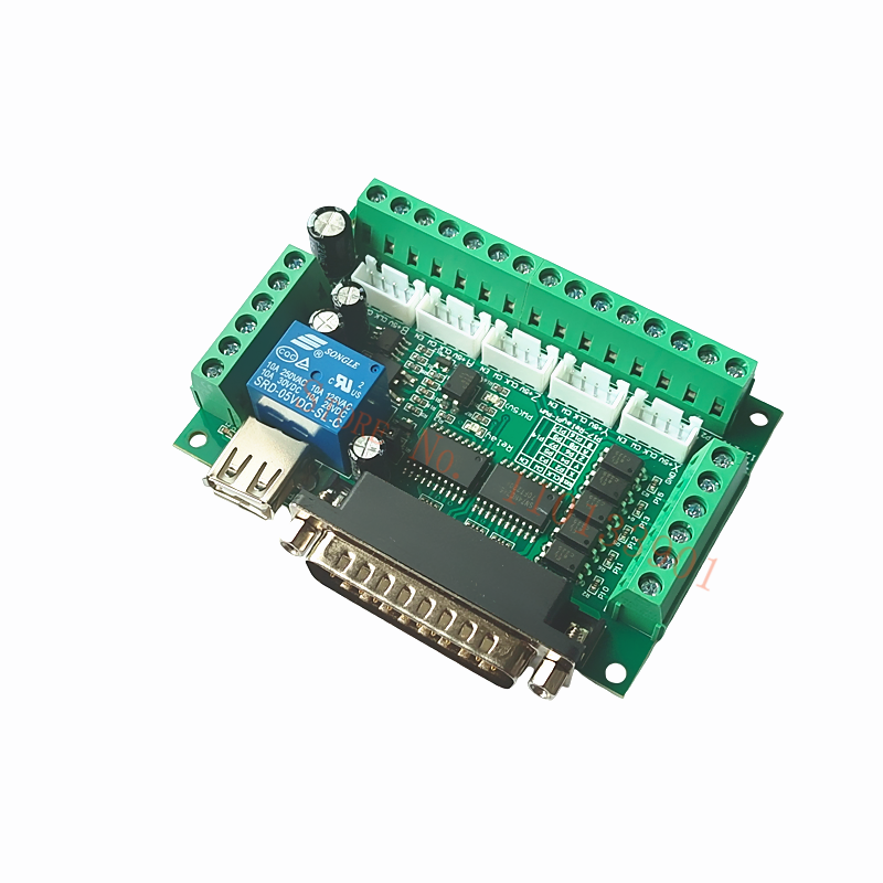 1pc 5 Assi CNC Breakout Scheda - 5 Axis Cnc Breakout Board Interface Mach3 recensione e prezzo
