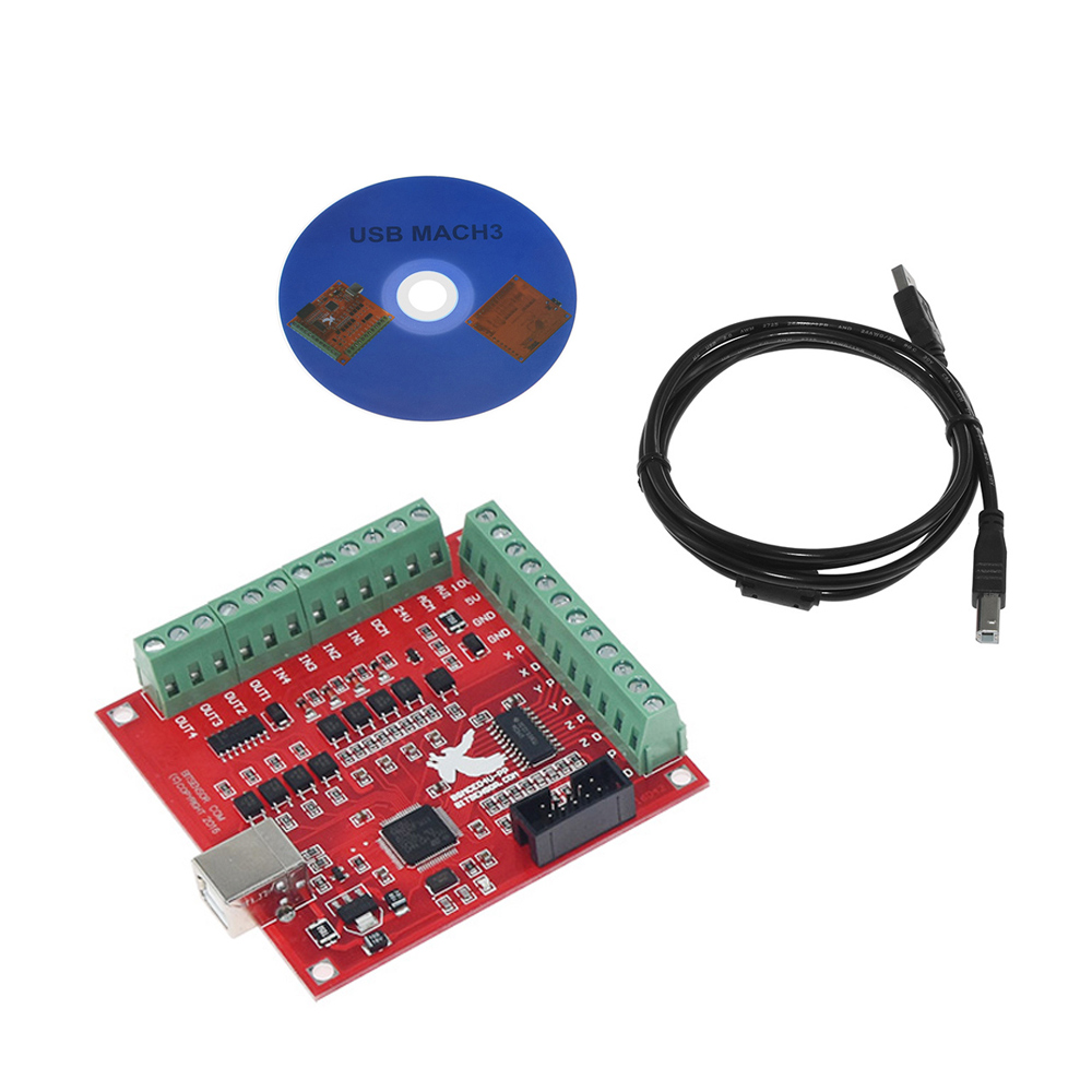 Scheda breakout CNC USB Mach3  - Mach3 Usb Cnc Controller 4 Axis 100Khz recensione e prezzo