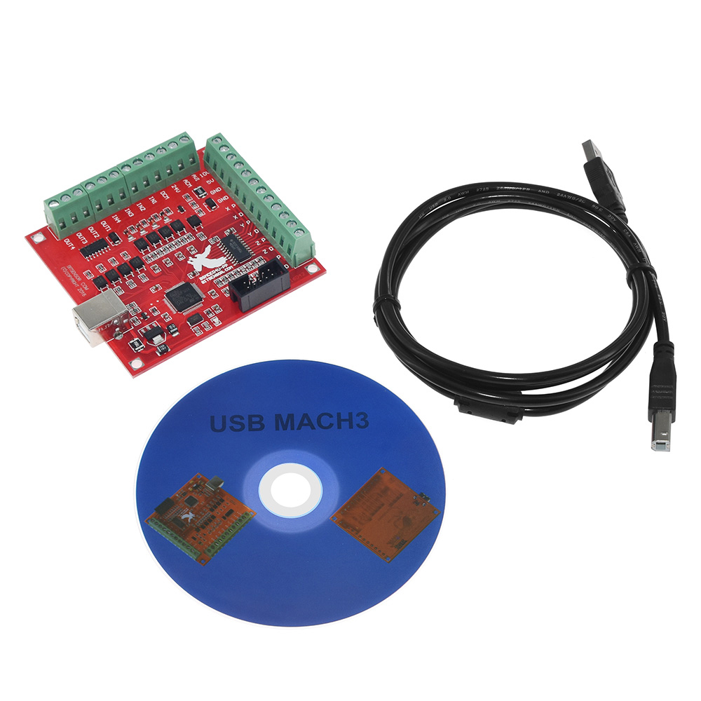 Scheda breakout CNC USB Mach3  - Mach3 Usb Cnc Controller 4 Axis 100Khz recensione e prezzo