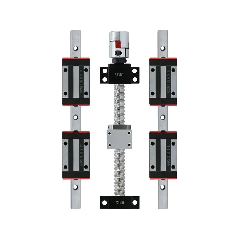 Guide lineari a binario 2 pz H - Hgr20 Linear Guide Rail Ballscrew Set recensione e prezzo