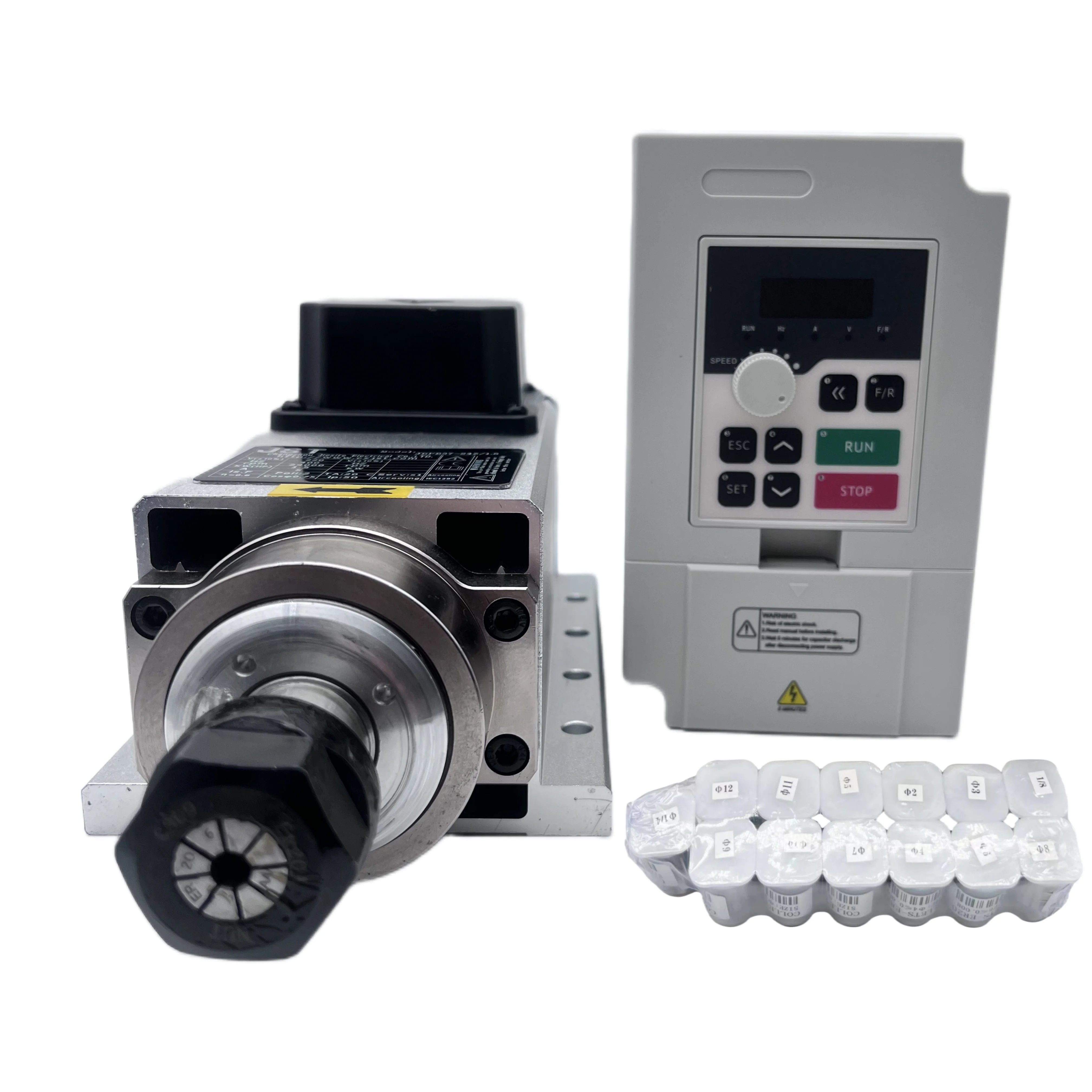 Kit Motore Mandrino CNC 1.5KW  - Air Cooled 1.5Kw Spindle Motor Inverter 110V recensione e prezzo
