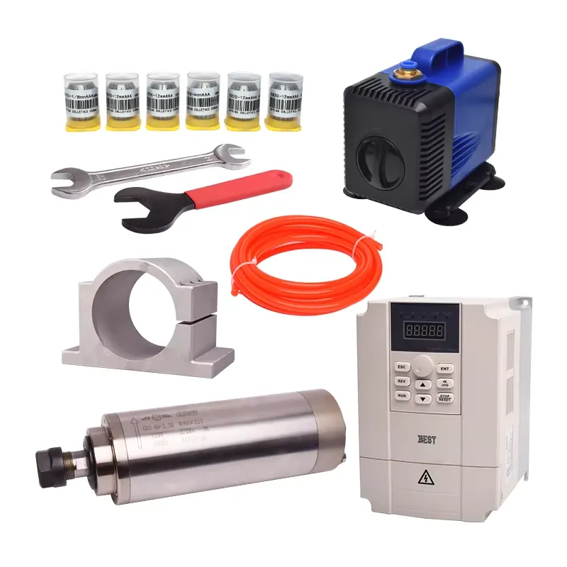 Set Mandrino Raffreddato ad Ac - 2.2Kw Water Cooled Spindle Kit Vfd recensione e prezzo