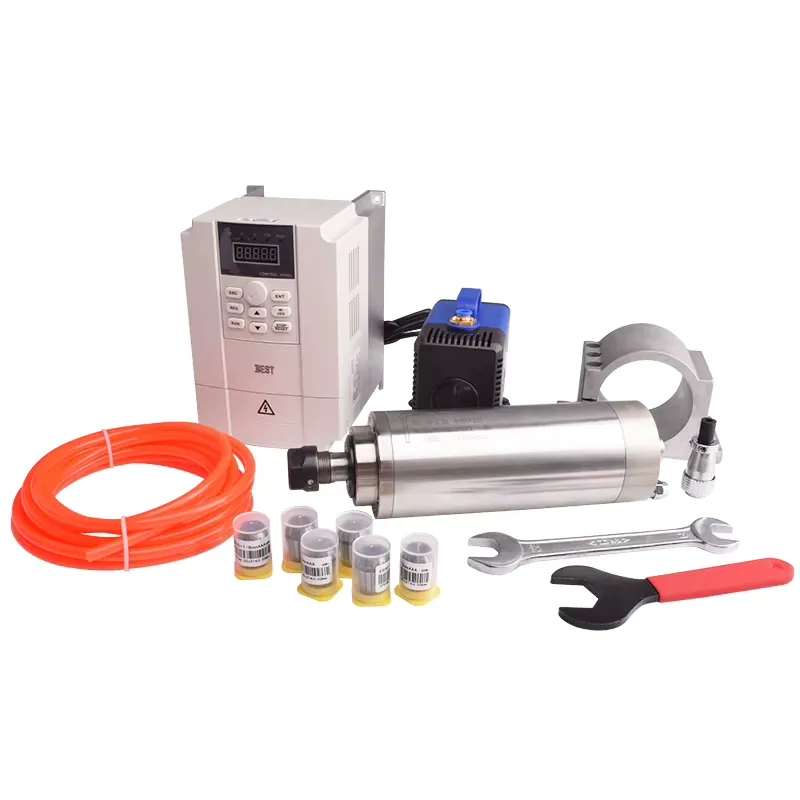 Set Mandrino Raffreddato ad Ac - 2.2Kw Water Cooled Spindle Kit Vfd recensione e prezzo