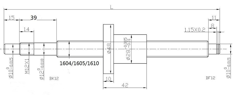 Kit CNC 6 Pezzi: Guida Lineare - Hgr20 Linear Guide Rail Ballscrew Set recensione e prezzo