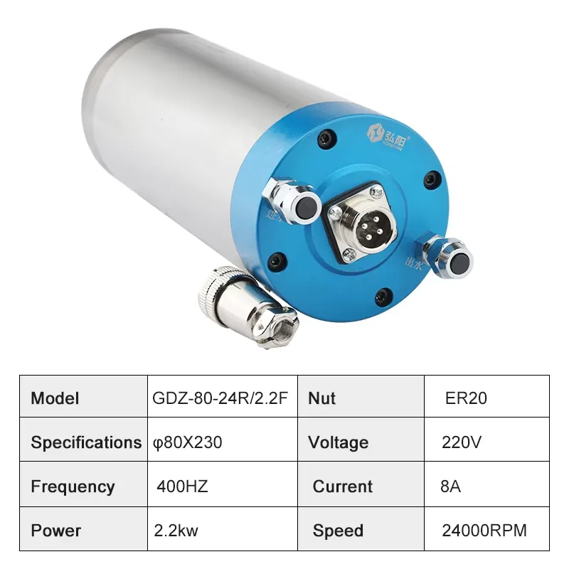Kit Mandrino per Router CNC Ra - 2.2Kw Water Cooled Spindle Kit Vfd recensione e prezzo