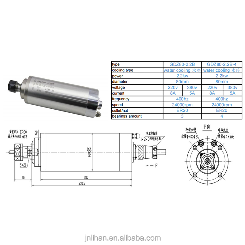Kit Inverter VFD per Motore Ma - 2.2Kw Water Cooled Spindle Kit Vfd recensione e prezzo