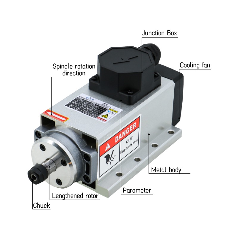 Motore Mandrino per Fresatrice - Er20 Collet Chuck Spindle Motor 220V recensione e prezzo