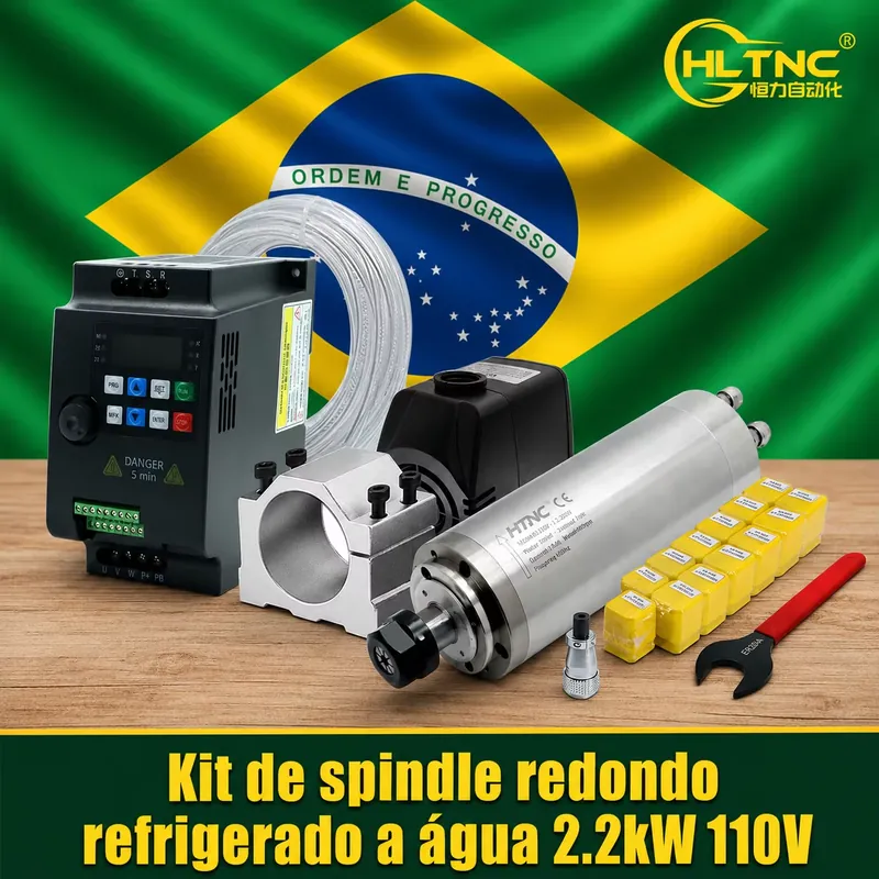 Mandrino raffreddato ad acqua  - 2.2Kw Water Cooled Spindle Kit Vfd recensione e prezzo