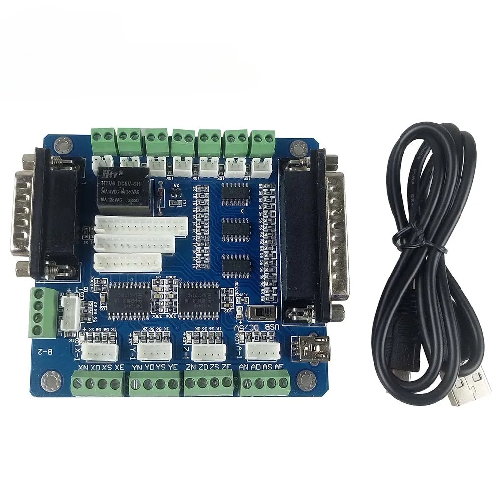Scheda Controller CNC a 5 Assi - 5 Axis Cnc Breakout Board Interface Mach3 recensione e prezzo