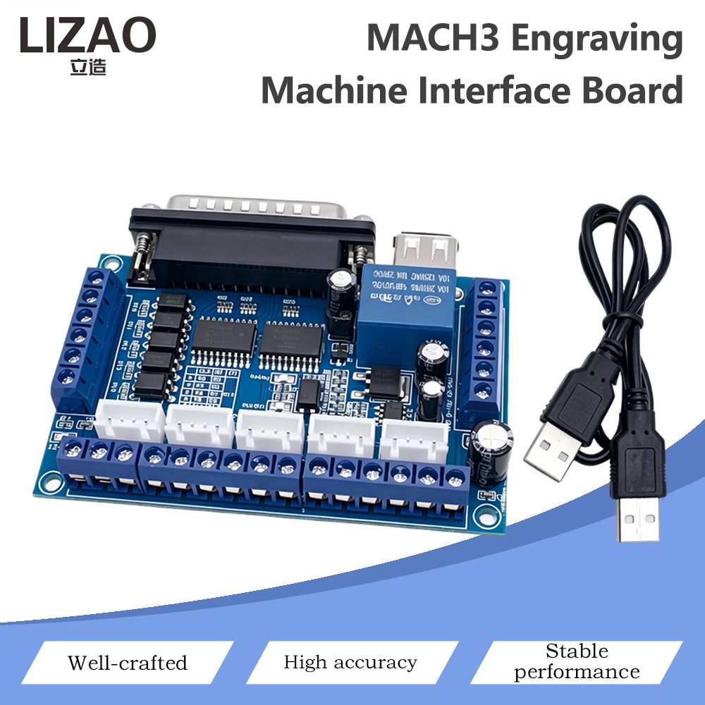 Scheda di controllo CNC MACH3  - 5 Axis Cnc Breakout Board Interface Mach3 recensione e prezzo