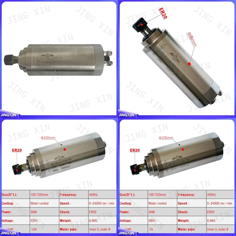 Personalizzato per Motore Mand - Er20 Collet Chuck Spindle Motor 220V recensione e prezzo